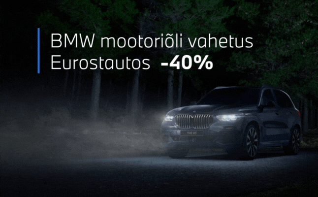 BMW ÕLIVAHETUS -40%